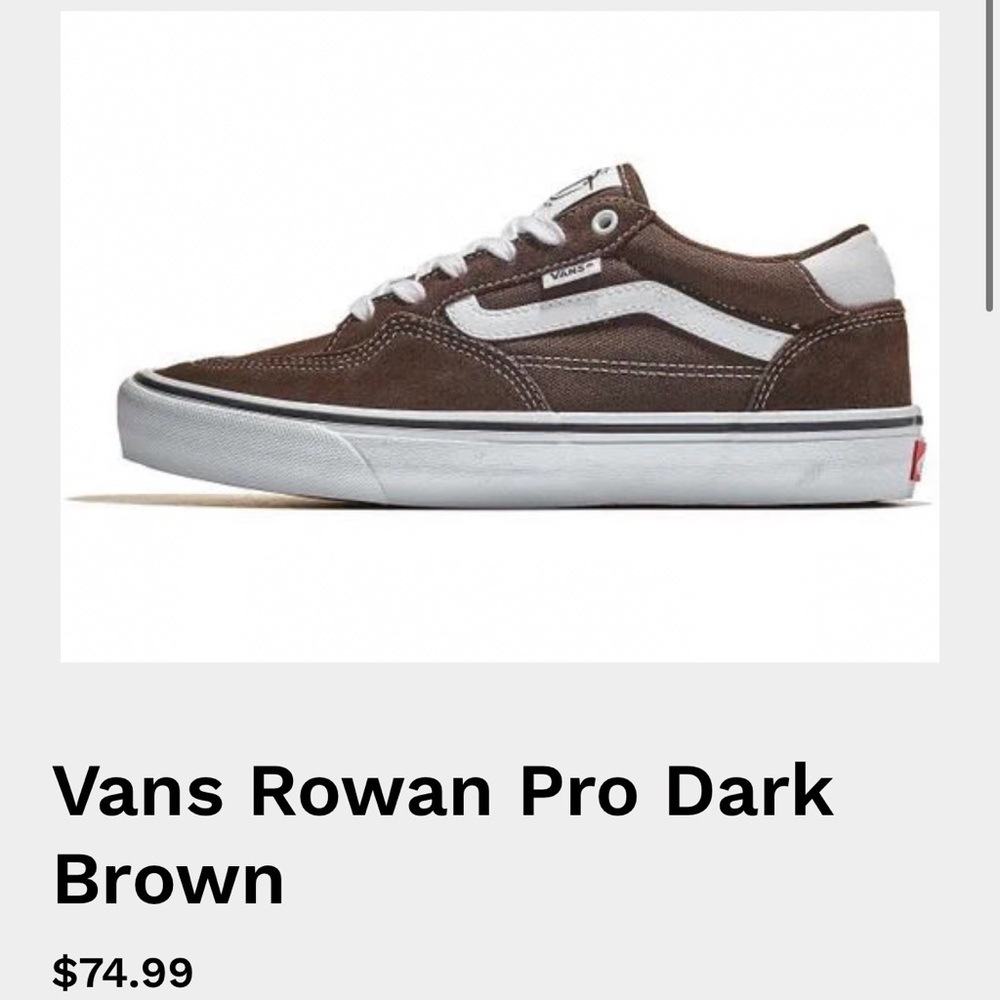 Vans Black and White Sneakers